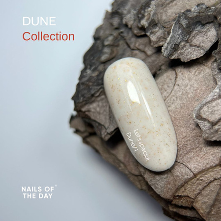 NAILSOFTHEDAY Let's special Dune/1 - hybrydowy lakier do paznokci, jednowarstwowy, 10 ml