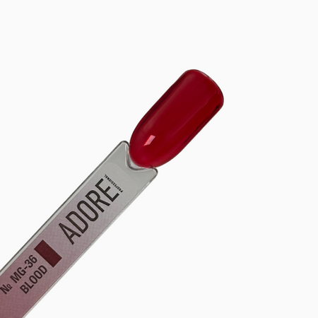 Adore Lakier hybrydowy do witraży MG-36 - blood, 8 ml