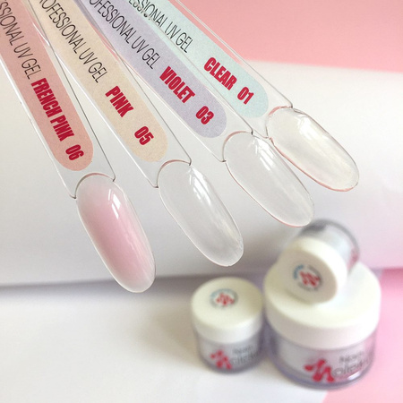 Molekula Professional Builder Gel Nr.01 Clear, 15 ml