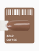 Adore Lakier Hybrydowy 219 Coffee, 12 ml