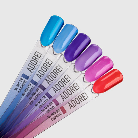 Adore Lakier hybrydowy do witraży MG-32 - kunzite, 8 ml