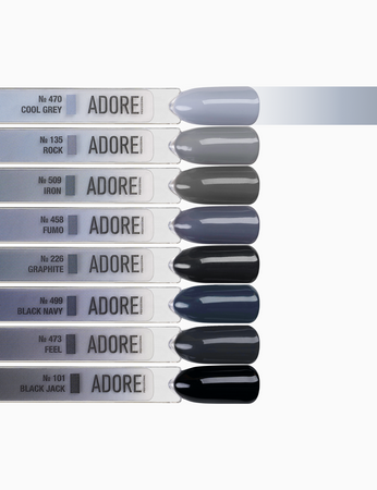 Adore Lakier Hybrydowy 470 Coolgray, 12 ml
