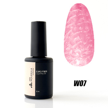 Molekula Professional Euro Fiber Gel W07 Bright Topaz, 12ml