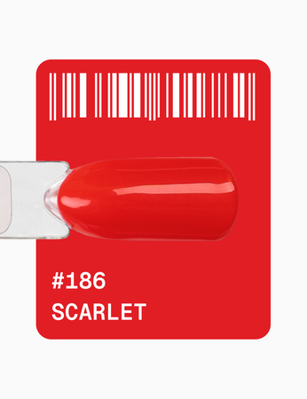 Adore Lakier Hybrydowy 186 Scarlet, 12 ml