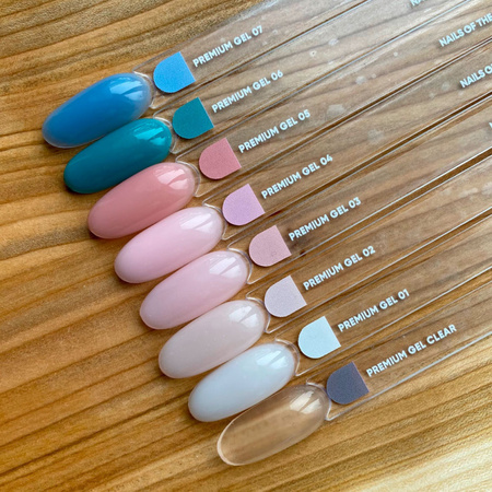 NAILSOFTHEDAY Premium Gel 03 - mleczno-różowy żel budujący, 30 ml