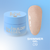 LUNAmoon Shimmer Gel Nr.09 - żel budujący, 15 ml