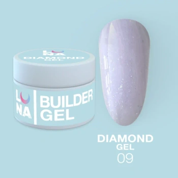 LUNAmoon Diamond Gel 09, 15 ml