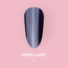LUNAmoon Zestaw pyłków do paznokci "Iron Lady" — 6 szt.