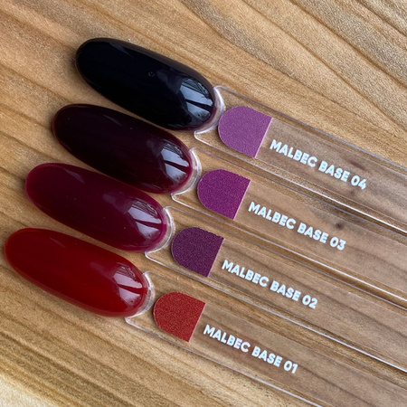 NAILSOFTHEDAY Malbeck Base 03, bordowa baza hybrydowa, 10 ml