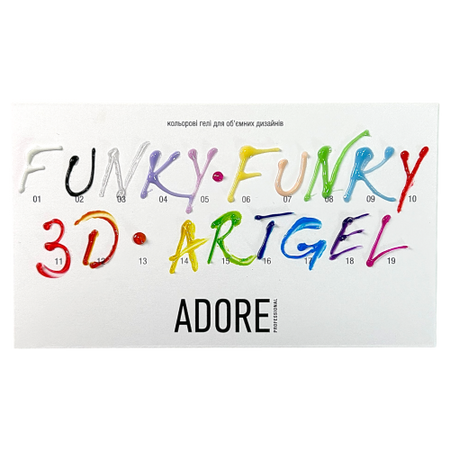 ADORE 3D Funky Art Gel Nr.11, 15ml