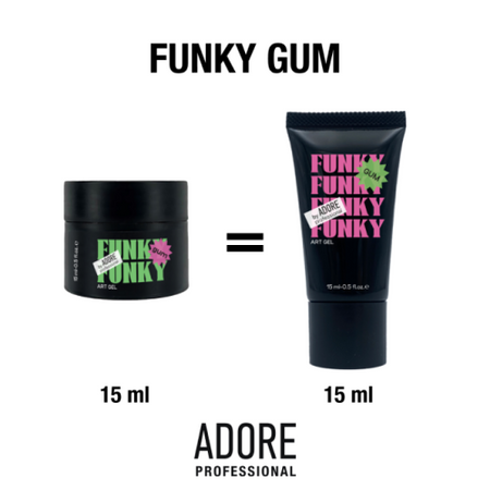 Adore Funky Gum - guma żelowa do zdobień w tubce, 15 ml