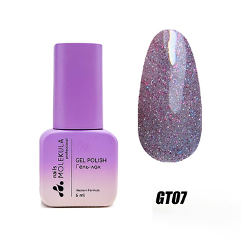 Molekula Professional Lakier hybrydowy Glint Touch GT07, 6 ml