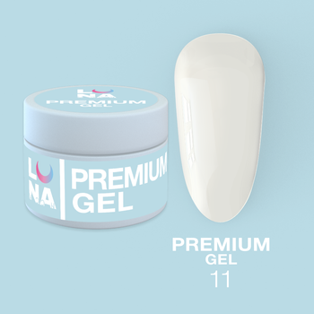 LUNAmoon Premium Gel Nr.11 - żel budujący, 30 ml