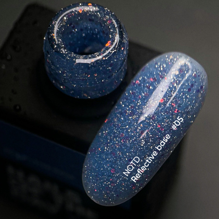 NAILSOFTHEDAY Reflective Base 05 - baza hybrydowa z efektem "flash", 10 ml