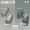  ADORE Lakier hybrydowy Cat's Eye Crystal Flash C-07, 8 ml