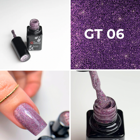 Molekula Professional Lakier hybrydowy Glint Touch GT06, 6 ml