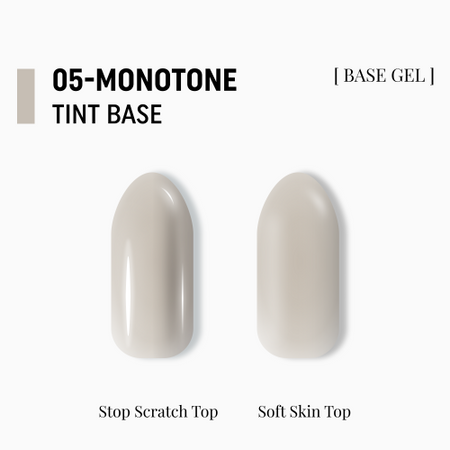 Adore Półprzezroczysta baza kolorowa Tint Base Nr.05 - monotone, 15 ml