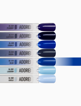 Adore Lakier Hybrydowy 170 Blue, 12 ml