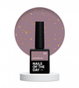 NAILSOFTHEDAY Malbeck Base Potal 04, fioletowa baza ze złotymi płatkami, 10 ml